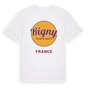 Rigny cirkel t-shirt – ekologisk bomull t-shirt från Pinshirt