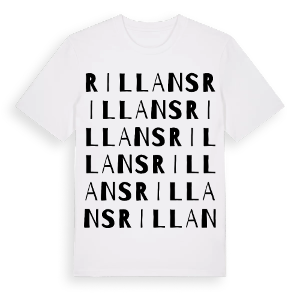Rillans ordlek t-shirt – ekologisk bomull t-shirt från Pinshirt