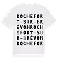 Rochefort-sur-Brévon ordlek t-shirt