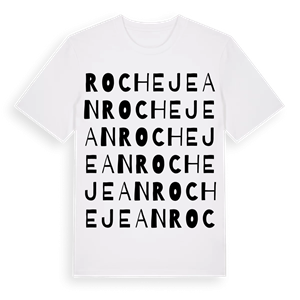 Rochejean ordlek t-shirt – ekologisk bomull t-shirt från Pinshirt