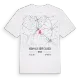 Rogny-les-Sept-Écluses karta t-shirt