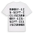Rogny-les-Sept-Écluses ordlek t-shirt