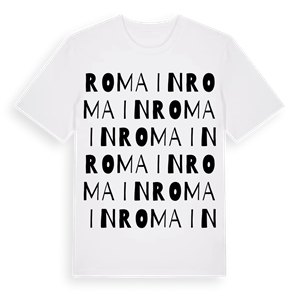 Romain ordlek t-shirt – ekologisk bomull t-shirt från Pinshirt