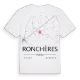 Ronchères karta t-shirt