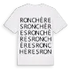 Ronchères ordlek t-shirt