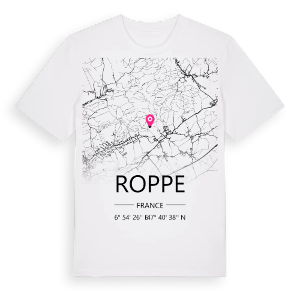 Roppe karta t-shirt – ekologisk bomull t-shirt från Pinshirt