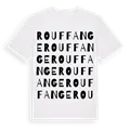 Rouffange ordlek t-shirt