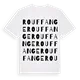 Rouffange ordlek t-shirt