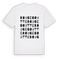 Rougegoutte ordlek t-shirt
