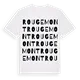 Rougemont ordlek t-shirt