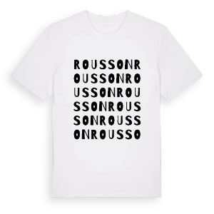 Rousson ordlek t-shirt – ekologisk bomull t-shirt från Pinshirt