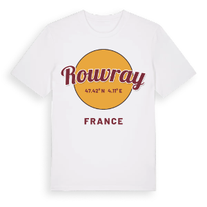 Rouvray cirkel t-shirt – ekologisk bomull t-shirt från Pinshirt
