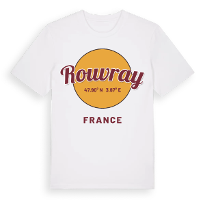 Rouvray cirkel t-shirt – ekologisk bomull t-shirt från Pinshirt