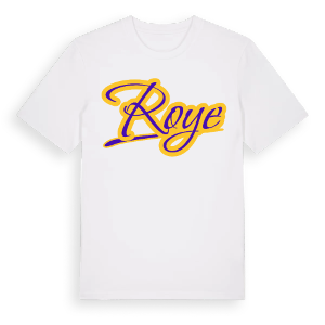 Roye baseball t-shirt – ekologisk bomull t-shirt från Pinshirt