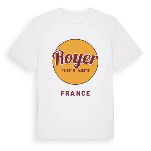 Royer cirkel t-shirt – ekologisk bomull t-shirt från Pinshirt