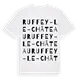 Ruffey-le-Château ordlek t-shirt