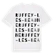 Ruffey-lès-Beaune ordlek t-shirt