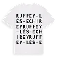 Ruffey-lès-Echirey ordlek t-shirt