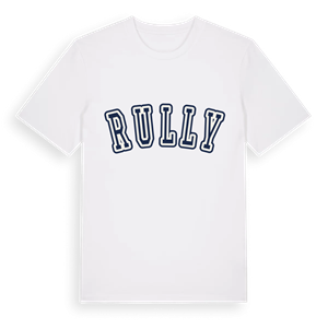 Rully college t-shirt – ekologisk bomull t-shirt från Pinshirt