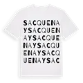 Sacquenay ordlek t-shirt