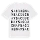 Sacquenay ordlek t-shirt