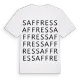 Saffres ordlek t-shirt