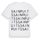 Sainpuits ordlek t-shirt