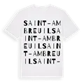 Saint-Ambreuil ordlek t-shirt