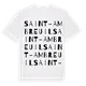 Saint-Ambreuil ordlek t-shirt