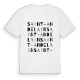 Saint-Andelain ordlek t-shirt
