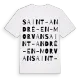 Saint-André-en-Morvan ordlek t-shirt