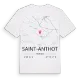 Saint-Anthot karta t-shirt