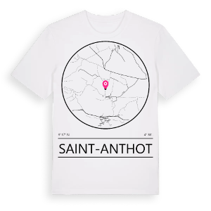 Saint-Anthot t-shirt – ekologisk bomull t-shirt från Pinshirt