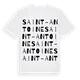 Saint-Antoine ordlek t-shirt