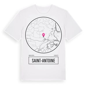 Saint-Antoine t-shirt – ekologisk bomull t-shirt från Pinshirt