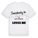 Någon i Saint-Barthélemy älskar mig t-shirt
