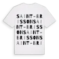 Saint-Brisson ordlek t-shirt