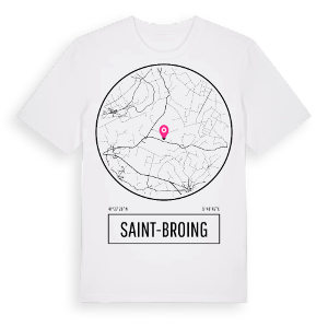 Saint-Broing t-shirt – ekologisk bomull t-shirt från Pinshirt