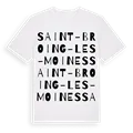 Saint-Broing-les-Moines ordlek t-shirt