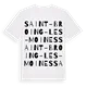 Saint-Broing-les-Moines ordlek t-shirt