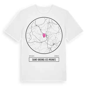 Saint-Broing-les-Moines t-shirt – ekologisk bomull t-shirt från Pinshirt