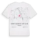 Saint-Clément-sur-Guye karta t-shirt