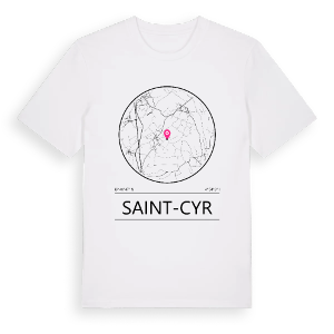 Saint-Cyr t-shirt – ekologisk bomull t-shirt från Pinshirt