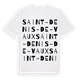 Saint-Denis-de-Vaux ordlek t-shirt