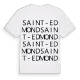 Saint-Edmond ordlek t-shirt