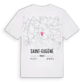 Saint-Eugène karta t-shirt