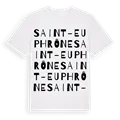 Saint-Euphrône ordlek t-shirt