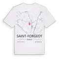 Saint-Forgeot karta t-shirt