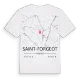 Saint-Forgeot karta t-shirt
