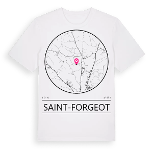 Saint-Forgeot t-shirt – ekologisk bomull t-shirt från Pinshirt